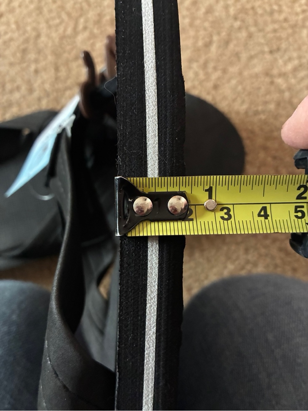 Panama Jack Black Flip Flop Sandals - Picture 4 of 4